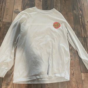 Santa Cruz Long Sleeve Shirt in Light Gray